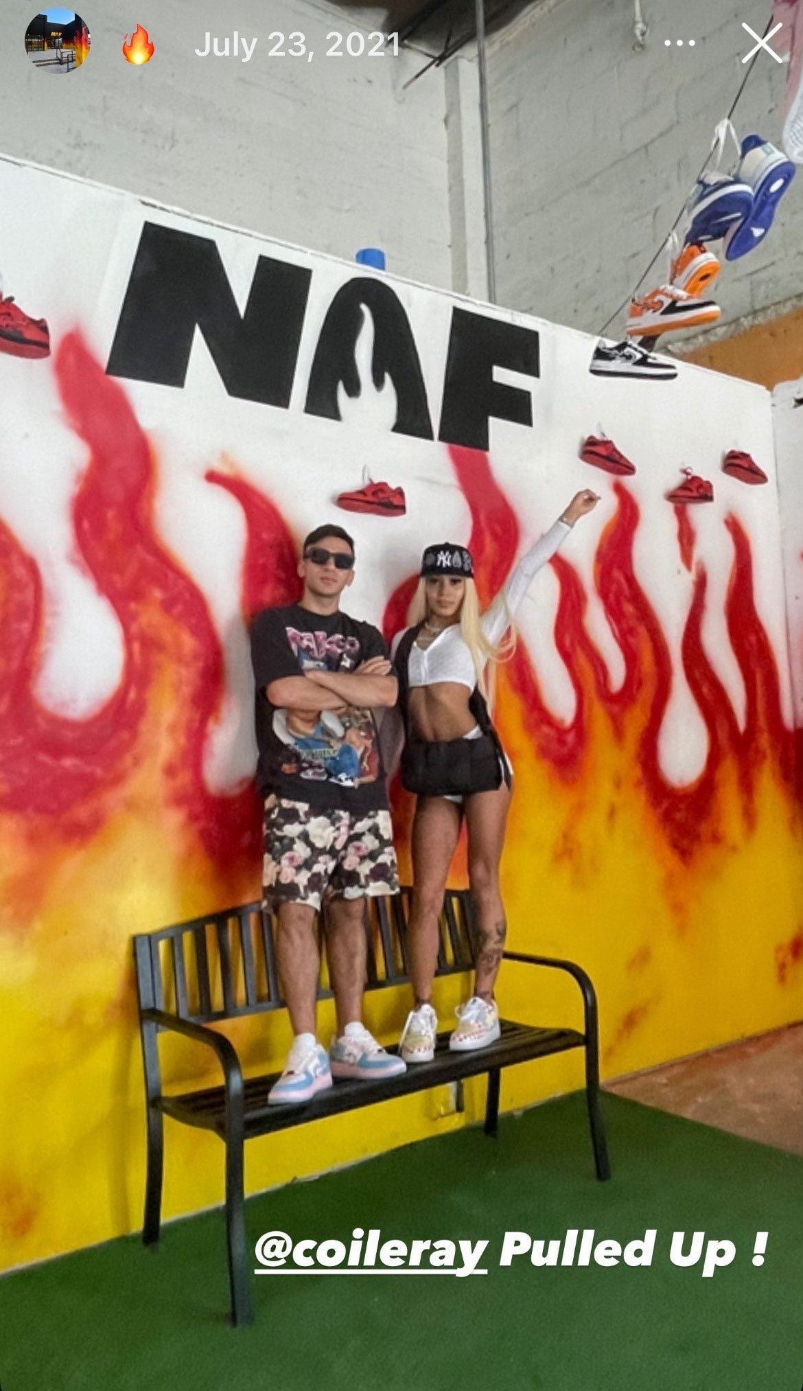 NAF Global Vampire Red – Stolen Van Edition | Ultra Rare Sneaker Drop (Size 6, Deadstock)
