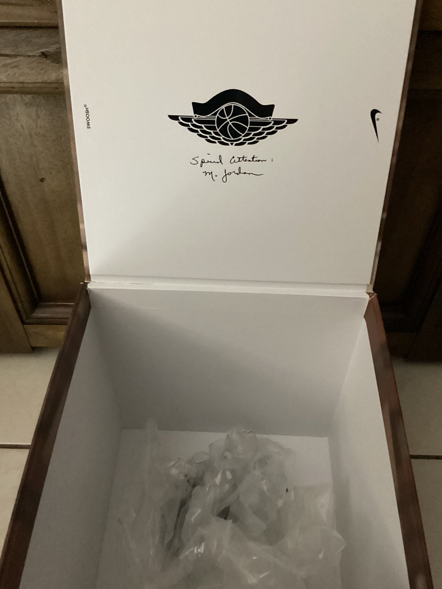 Nike x Jordan Heritage Basketball Collector’s Box – Special Edition – “From the Beginning”
