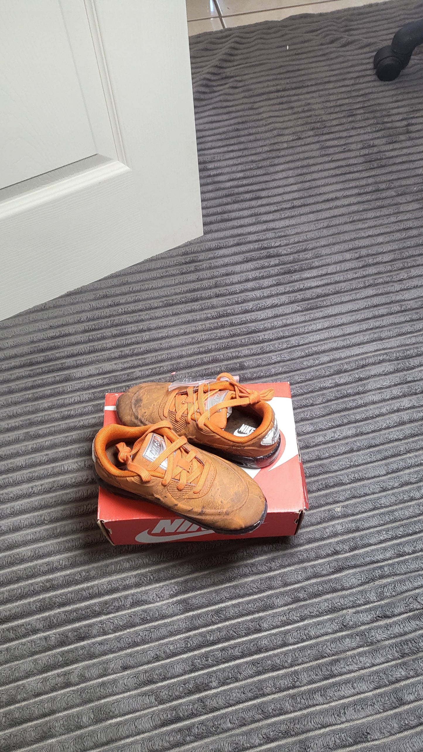 Shop Nike Air Max 90 BT QS “Mars Landing” toddler shoes, size 10C, interplanetary-inspired style and kid-friendly comfort available now at ShAesthetics