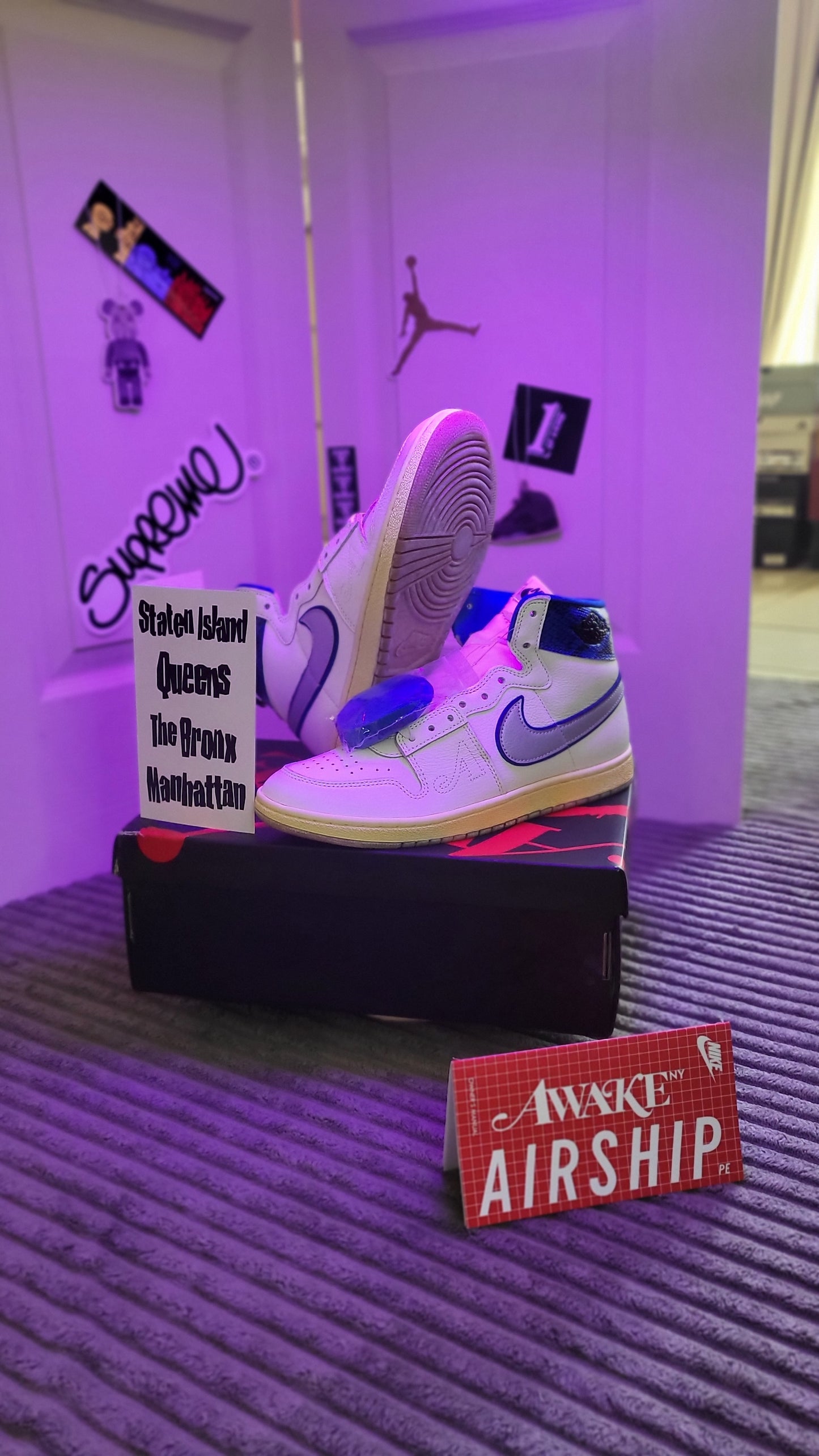 Jordan Air Ship PE SP “Game Royal” x Awake NY – Size 10.5 – Underrated Grail Energy