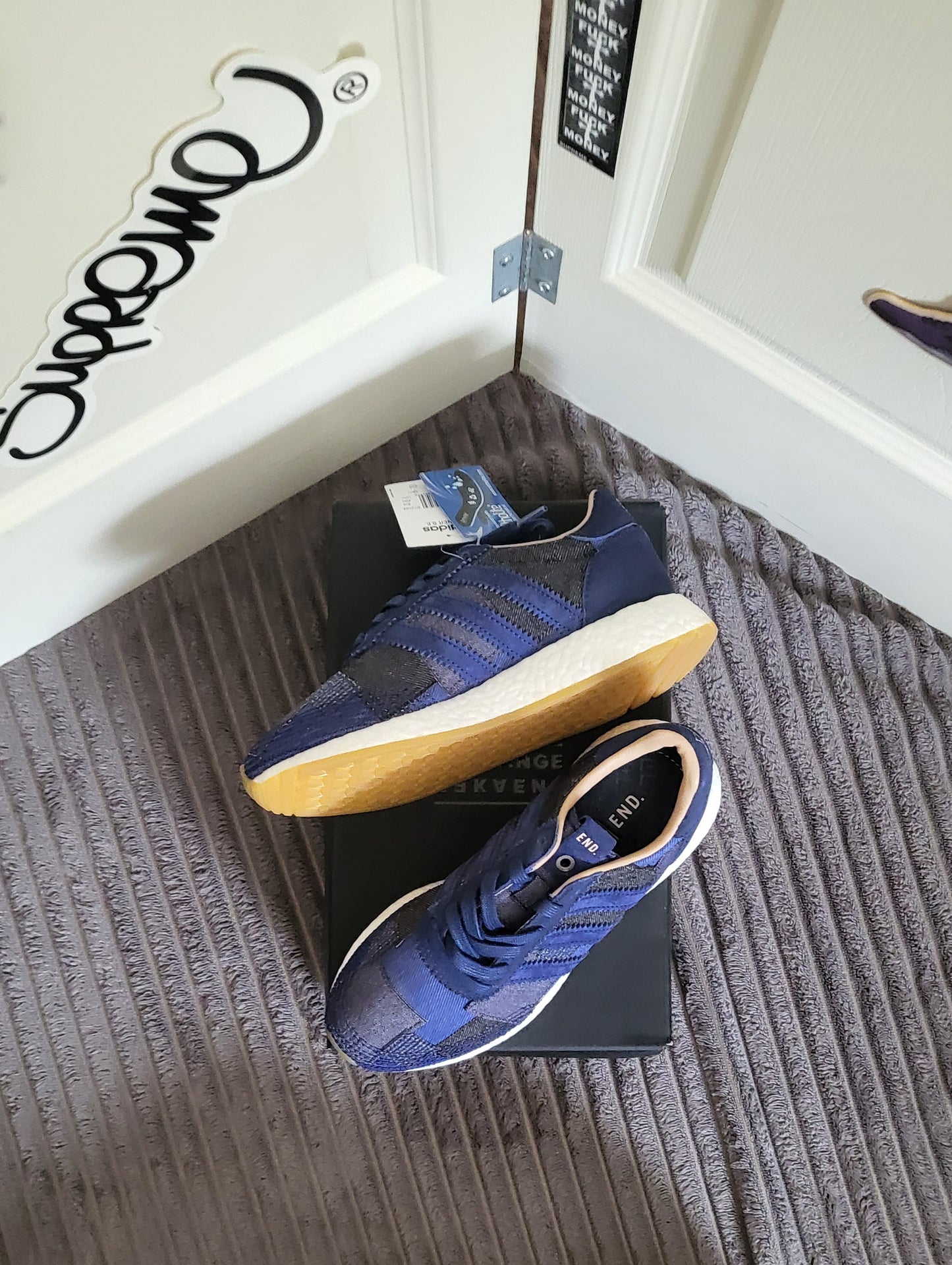 💥 Adidas x Bedwin & The Heartbreakers Iniki Runner SE “Indigo Boost” – Size 6 – DS 🔥