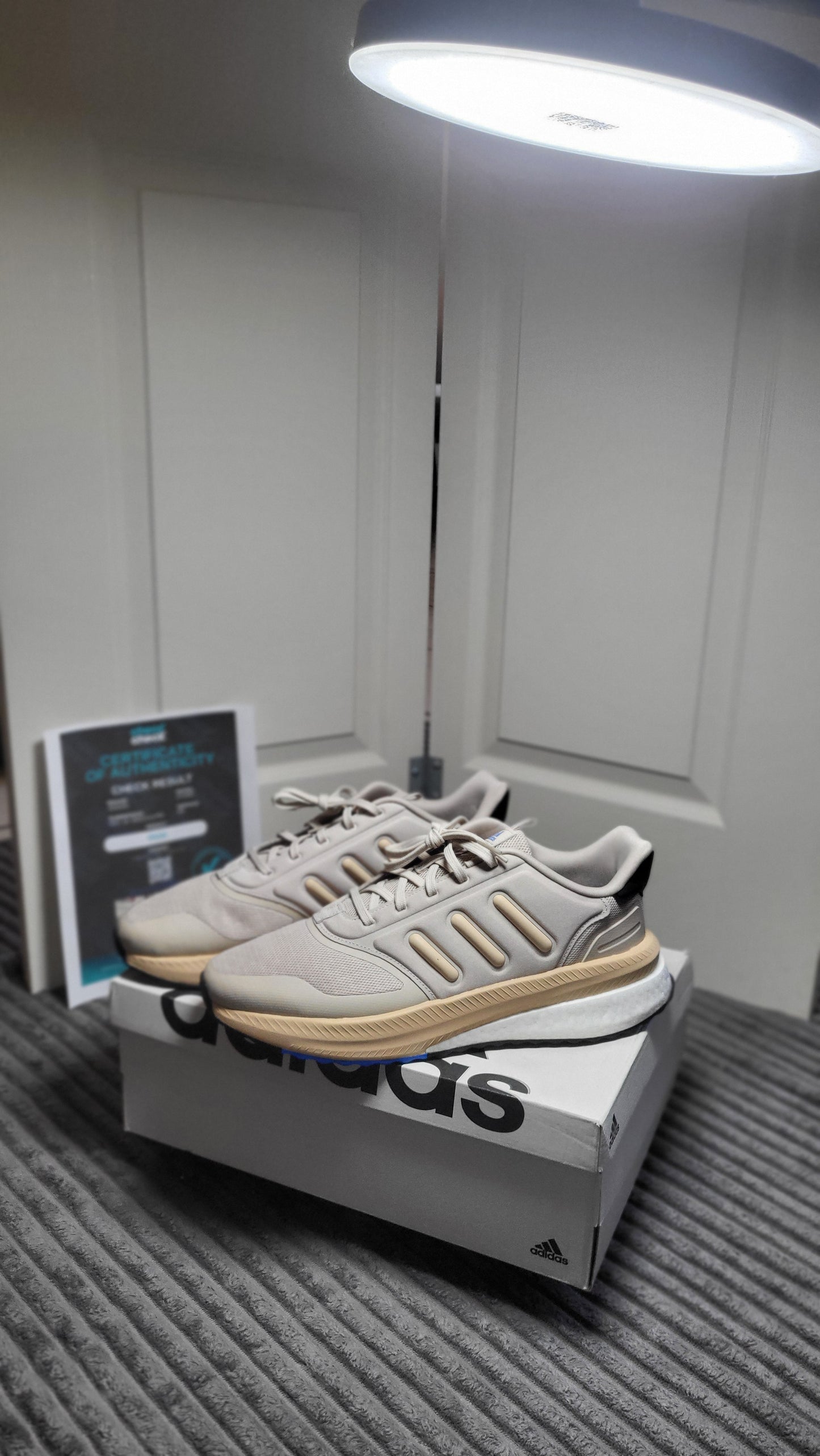 Men’s Adidas PLRPHASE Wonder Taupe shoes in Size 13 featuring modern design and premium comfort – ShAesthetics exclusive