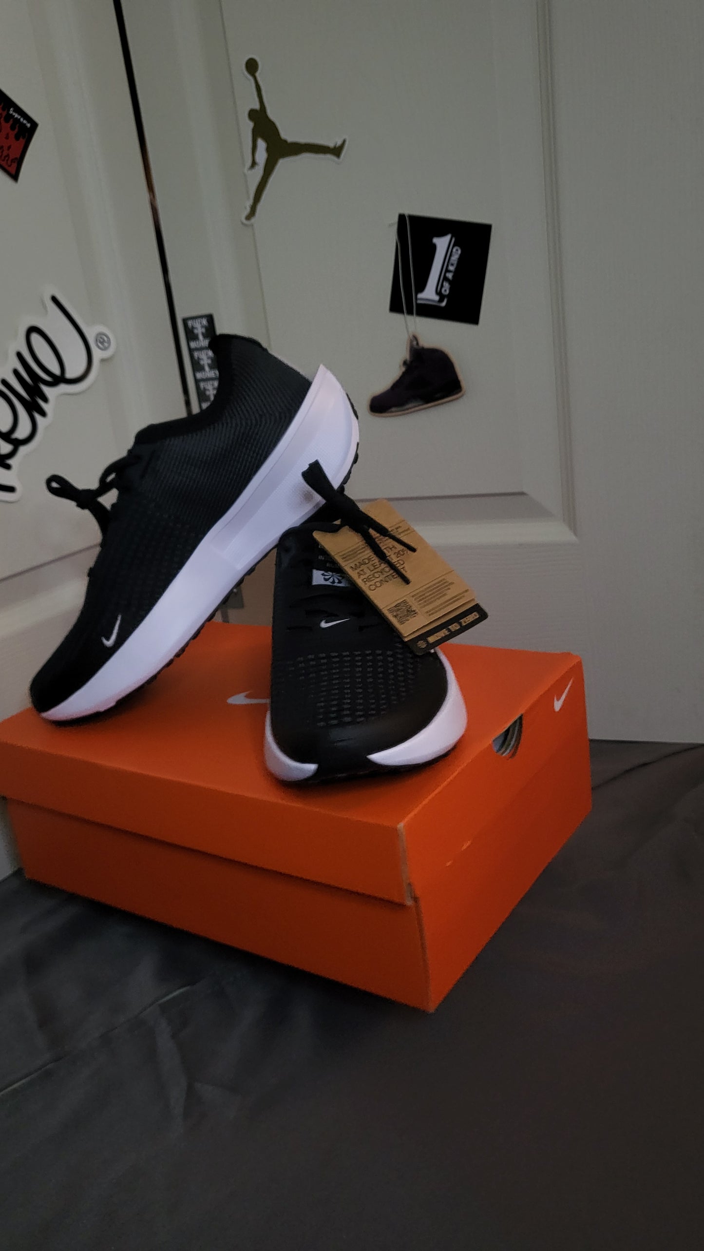 Nike Interact Run “Black/White” – Men’s Size 9.5 – Brand New 🚀🖤