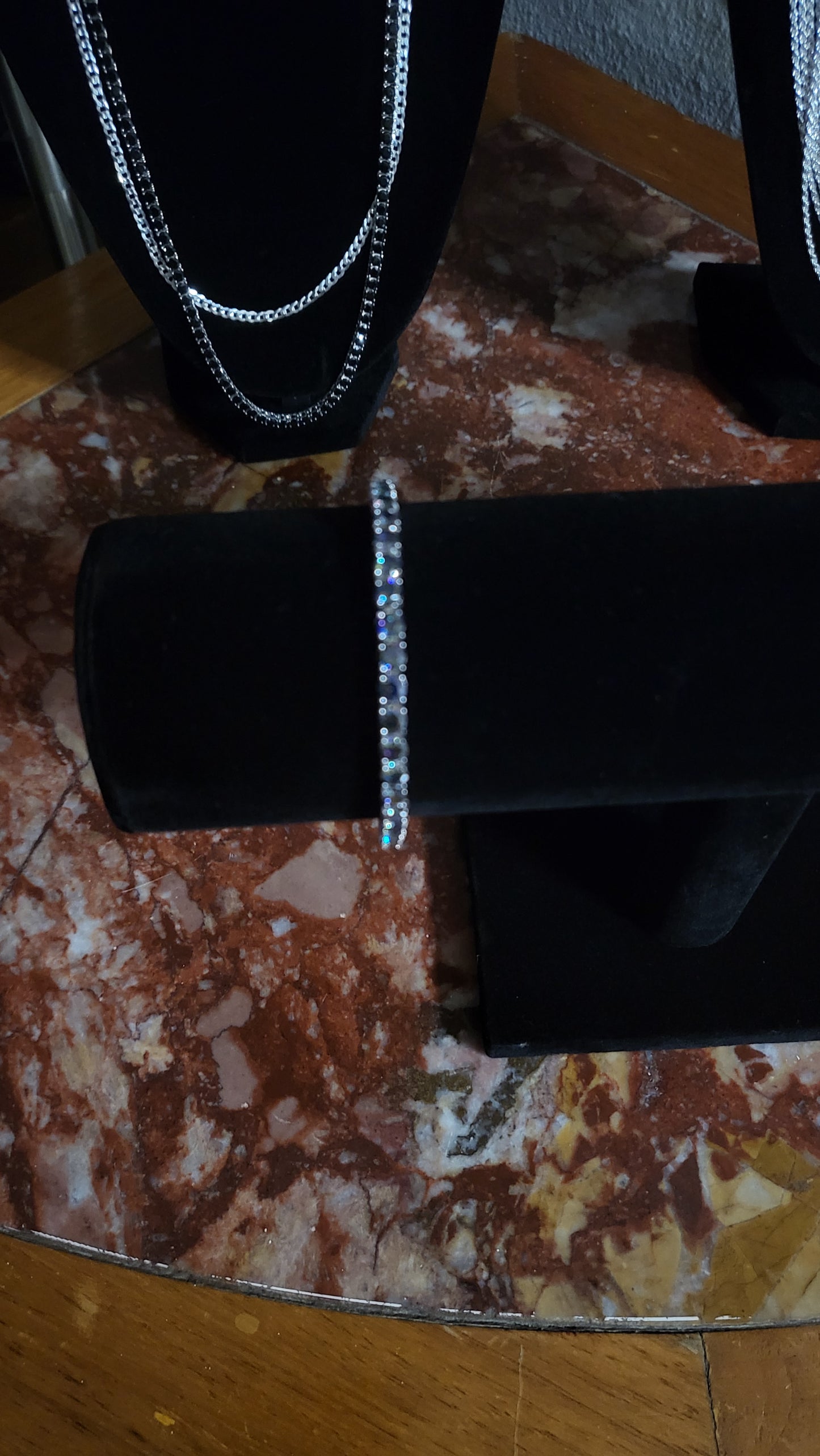 💎 7.5” Mystic Topaz Tennis Bracelet – 15ct 4mm Gems, 925 Sterling Silver