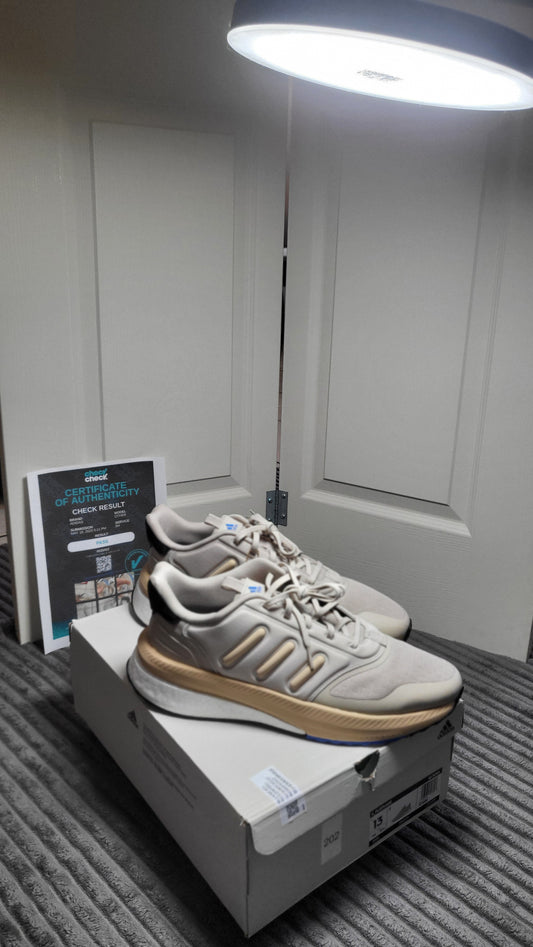 Stylish Adidas PLRPHASE “Wonder Taupe” sneakers size 13 with Boost comfort, perfect for casual streetwear and athletic wear from ShAesthetics