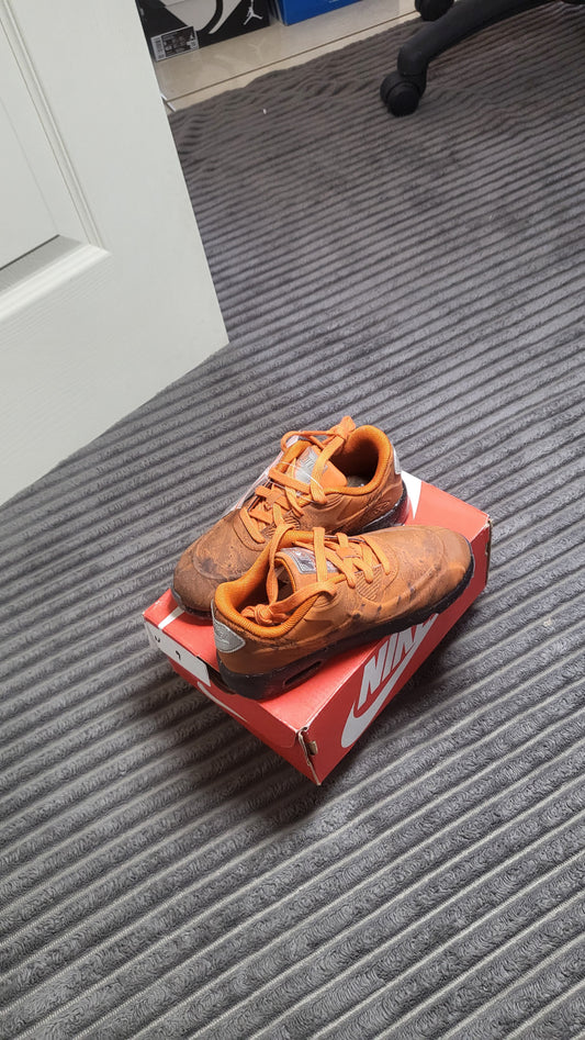 Nike Air Max 90 BT QS “Mars Landing” toddler sneakers in size 10C, featuring interplanetary-inspired design and vibrant space-themed colors from ShAesthetics